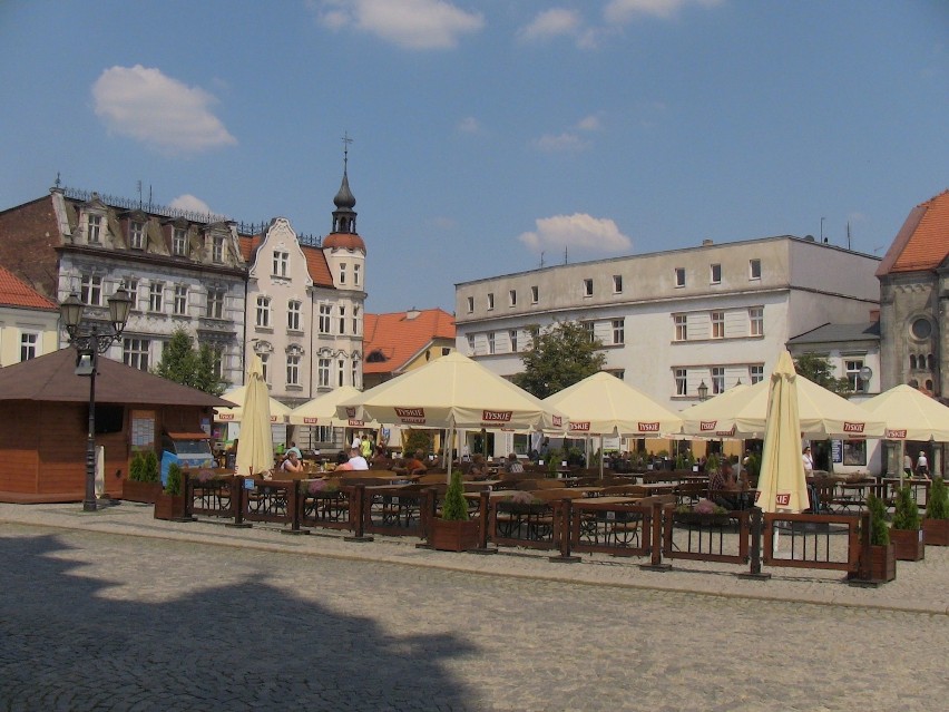 Zamiast Kopuł - ogródek piwny na rynku w Tarnowskich Górach