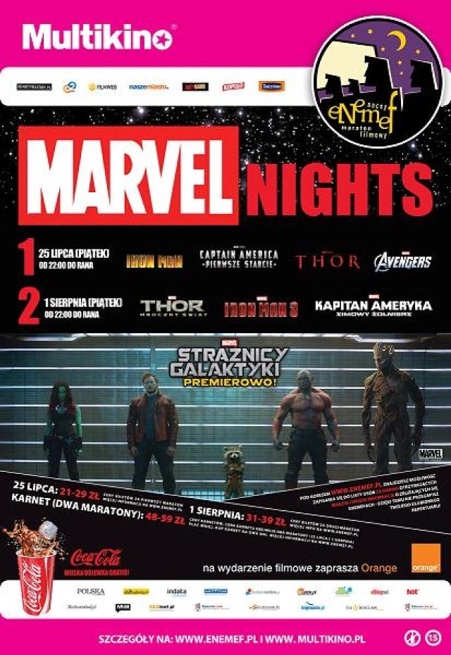 Marvel Nights to dwuczęściowy maraton z najpopularniejszymi i ...