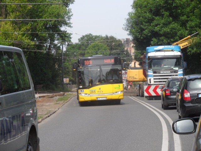 Remont torów w Szopienicach