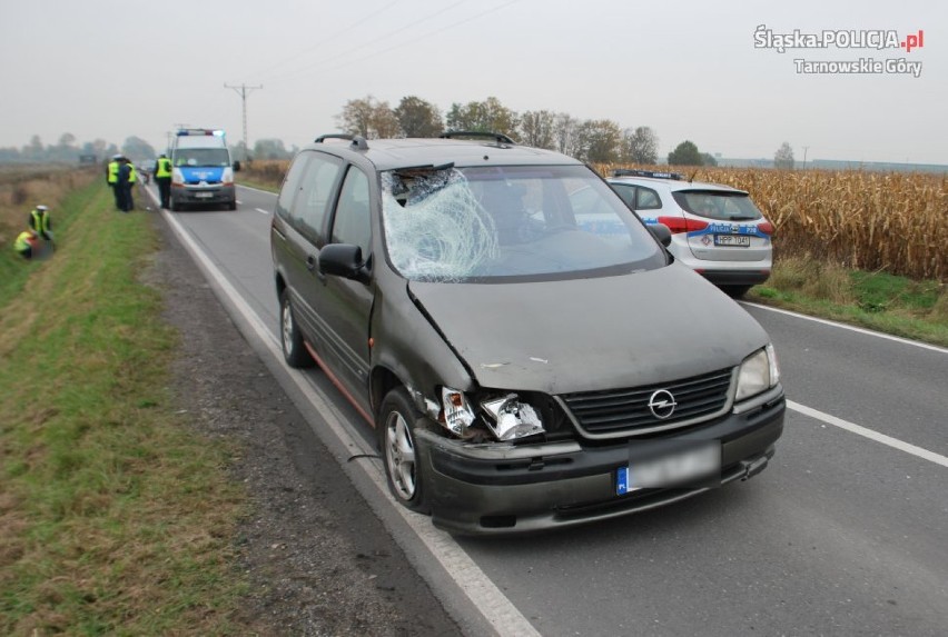 W wypadku drogowym w Szałszy zginął policjant - jadąc skuterem do pracy potrącił go samochód