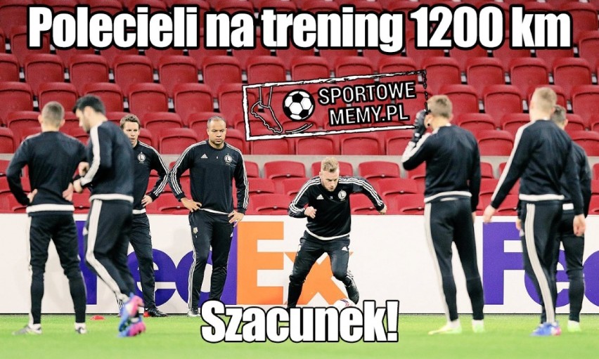 [MEMY] Ajax - Legia. Wojskowi za burtą Ligi Europy,...