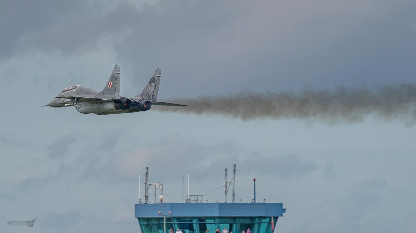 Malbork. Piloci 22 Bazy Lotnictwa Taktycznego na Lotos Gdynia Aerobaltic Airshow 2021