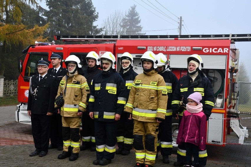 Spotkanie strażaków z gminy Liniewo połączone z jesiennym przeglądem jednostek OSP