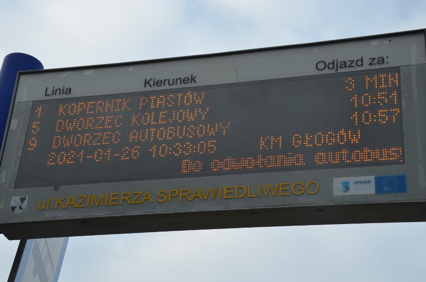 Głogów: Uwaga! Od dziś, 1 lutego, autobusy komunikacji miejskiej nie jeżdżą na ulicę Kazimierza Sprawiedliwego 