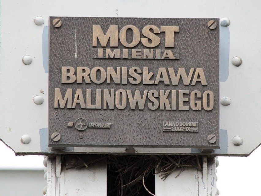 Most kolejowo-drogowy im. Bronisława Malinowskiego przez...