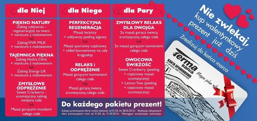 Miesiąc zakochanych w Terma Bania