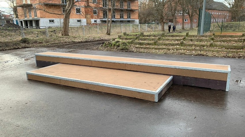 Nowy skatepark w Lęborku już działa. Projekt powstał w ramach Budżetu Obywatelskiego