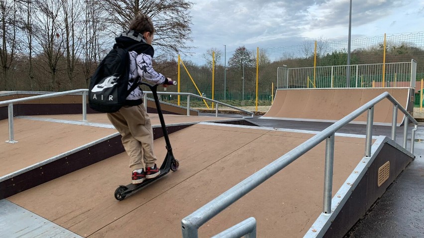 Nowy skatepark w Lęborku już działa. Projekt powstał w ramach Budżetu Obywatelskiego