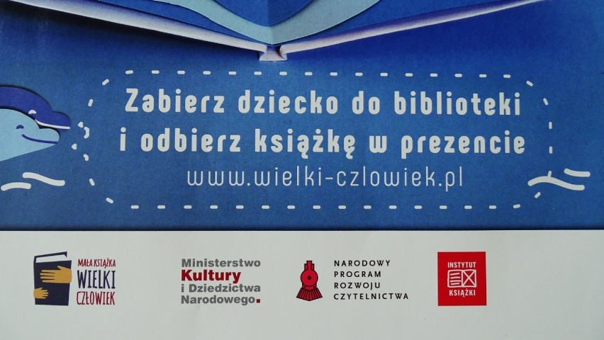 "Mała Książka – Wielki Człowiek" - kampania Miejskiej Biblioteki Publicznej w Złotowie