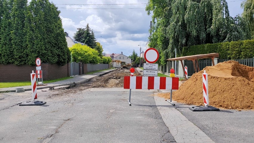 Rozpoczął się generalny remont ulicy Ogrodowej w Czeladzi...