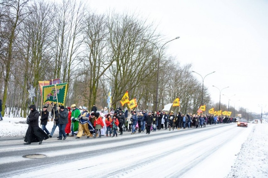 Orszak Trzech Króli 2019 w Będzinie