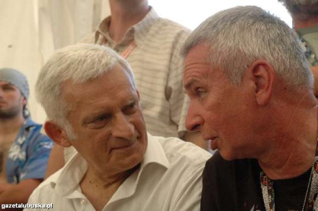 Buzek i Materna na spotkaniach ASP w 2010 roku