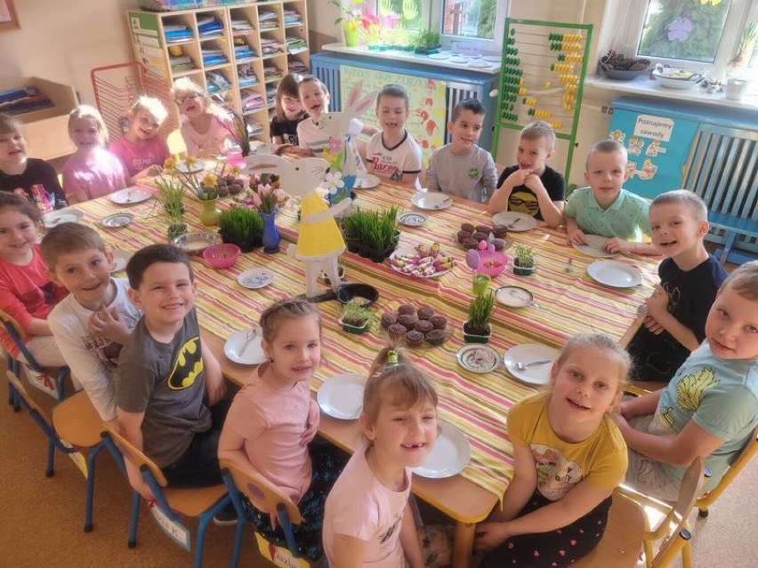 Wielkanoc w grupie Misie w przedszkolu w Jarogniewicach