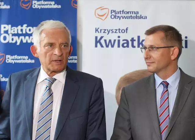 Jerzy Buzek w Łodzi