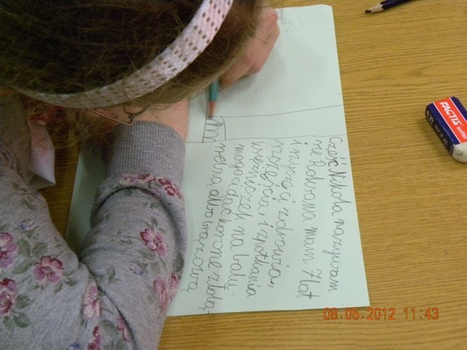 Dzieci z Raciborza piszą listy do chorych rówieśników