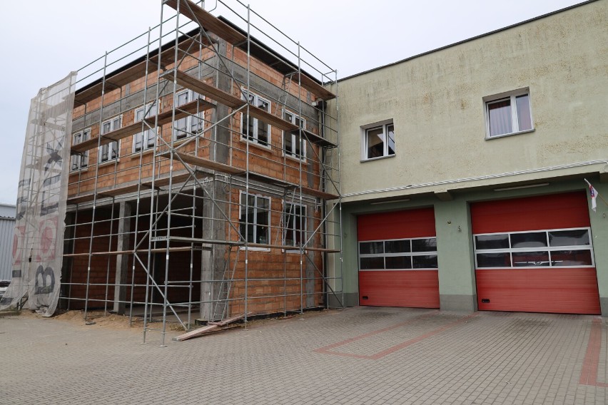 Modernizacja komendy straży pożarnej w Szczecinku