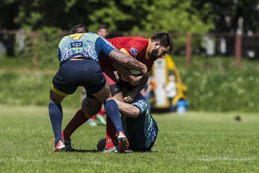 Mecz Rugby SKRA Warszawa - Ogniwo Sopot. Prawdziwe sportowe emocje [ZDJĘCIA]