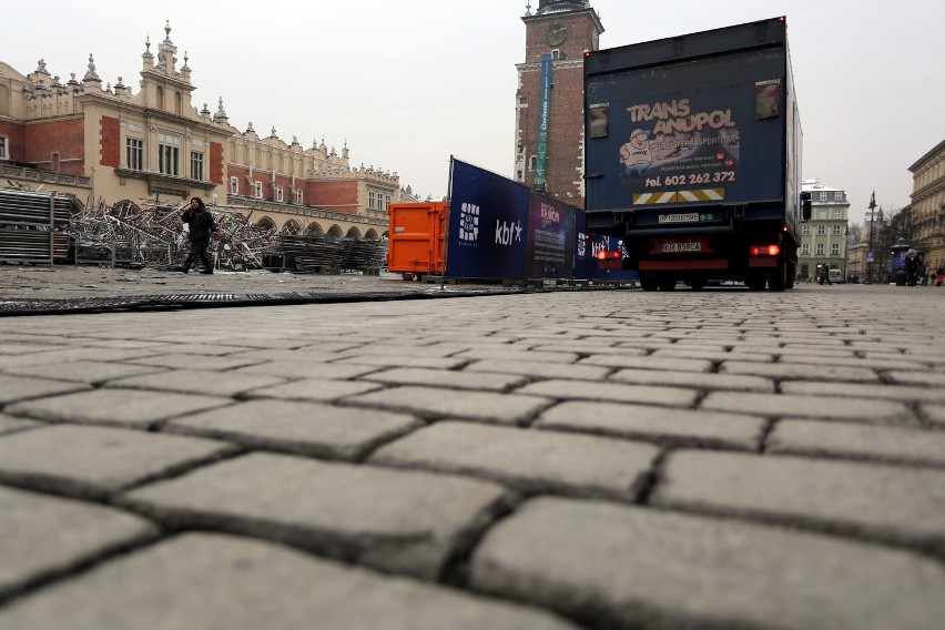 Kraków. Ustalono zmiany w ruchu w okolicach Rynku Głównego