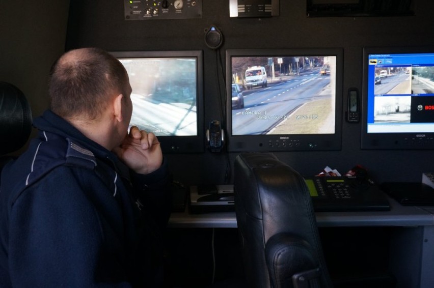 Jak policja podgląda w Kłobucku? [WIDEO, FOTO]