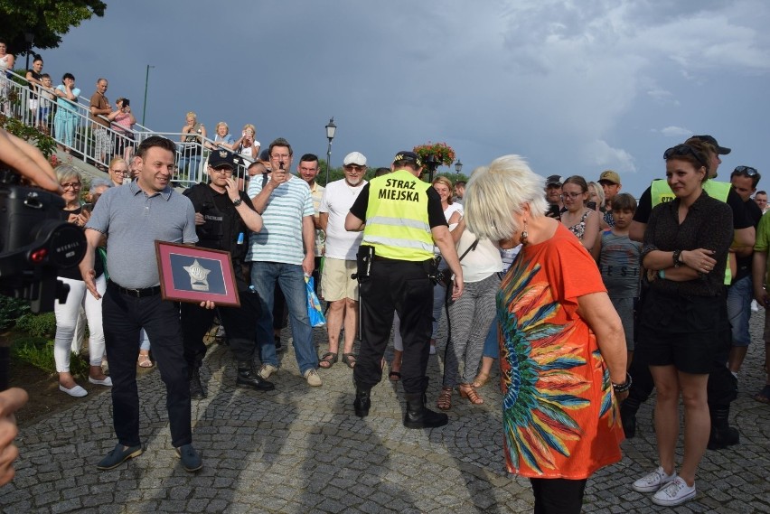 Małgorzata Ostrowska w Nowej Soli, 15 czerwca 2019 r.