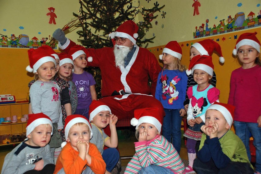 Święty Mikołaj z wizytą w Przedszkolu nr 2 w Międzychodzie