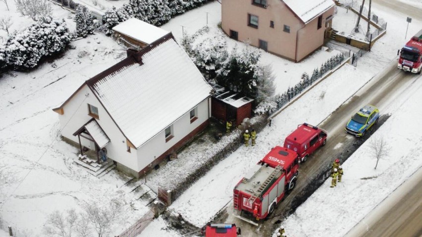 Do pożaru doszło w niedzielę ok. godz. 10