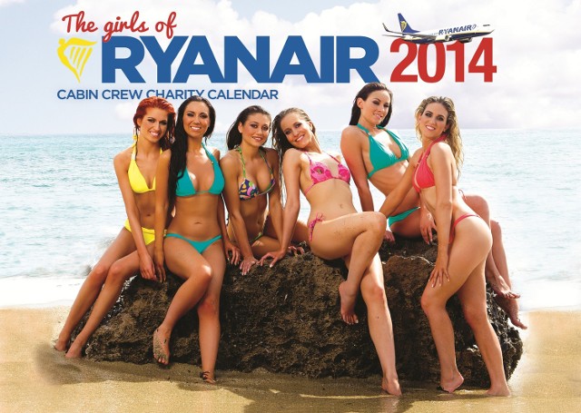 Ryanair wydał nowy kalendarz charytatywny, w którym stewardessy ...