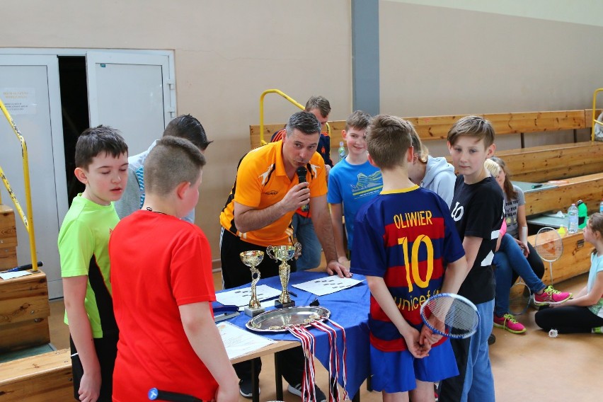 Międzyszkolny Turniej Badmintona w Helu
