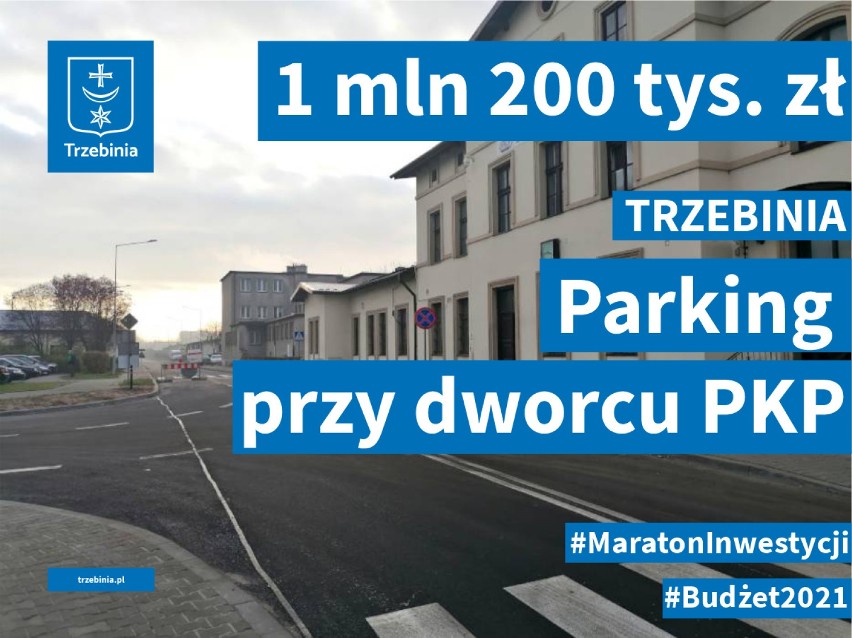12 mln zł na inwestycje w gminie Trzebinia. Będzie centrum dialogu, parking przy dworcu, sala gimnastyczna i remonty dróg 
