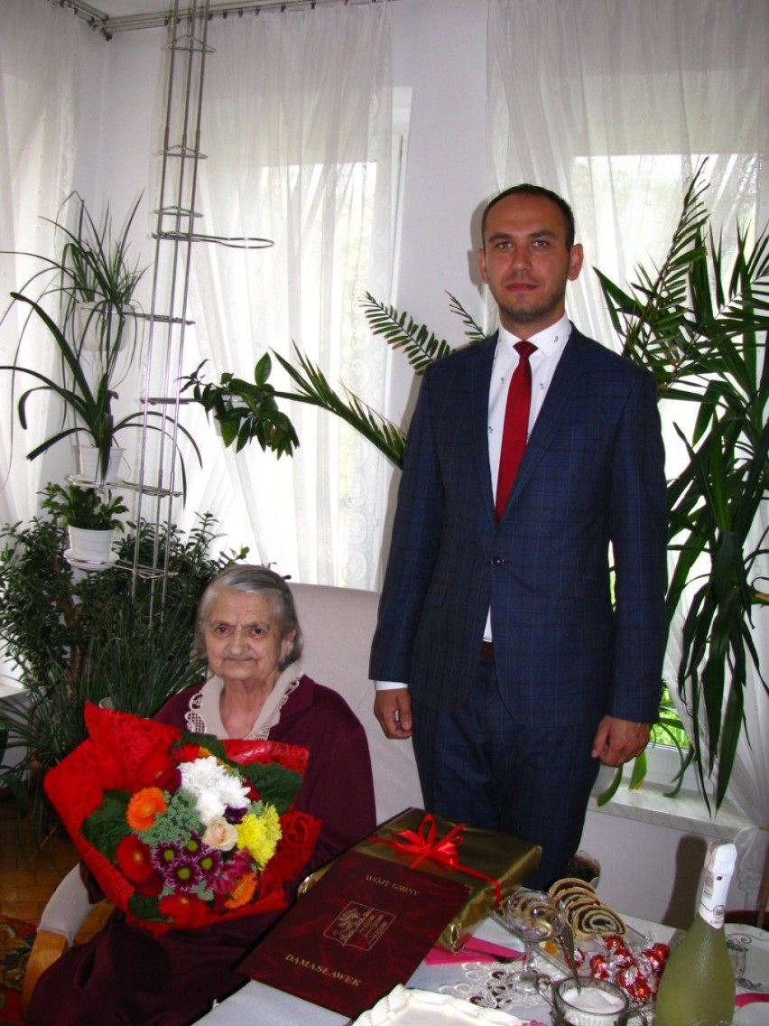 95 urodziny obchodziła pani Maria Mróz z Damasławka 