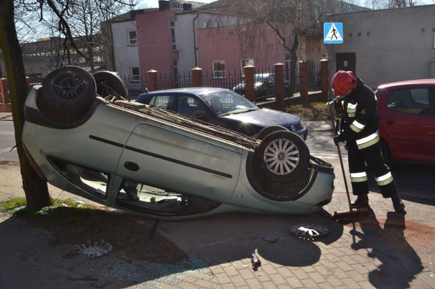 Wypadek w Pleszewie
