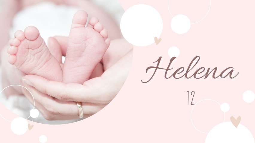 Imię Helena wywodzi się z języka greckiego i oznacza blask...