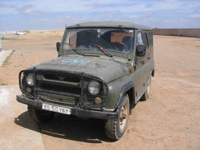 UAZ - idealny samochód na mongolskie warunki