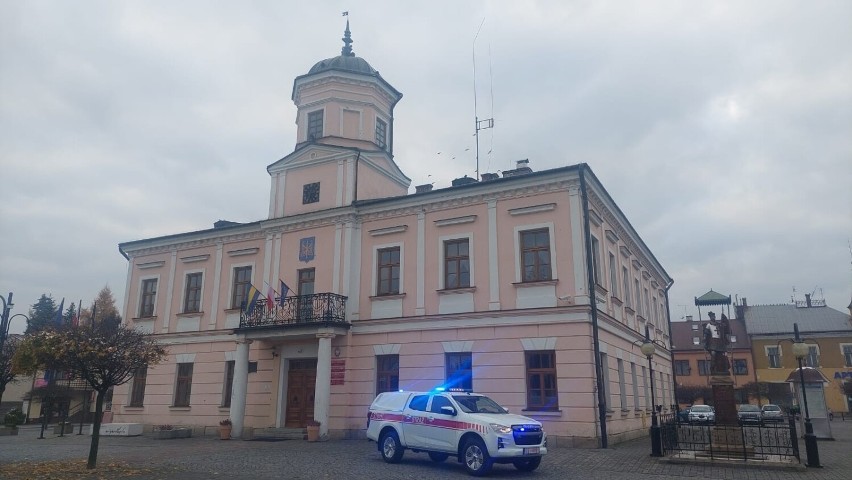 Isuzu D-Max to pierwszy tego typu samochód w taborze...