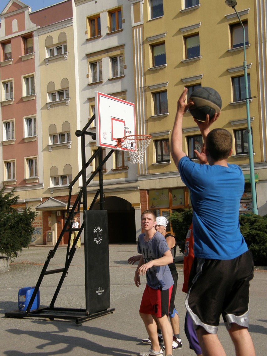 Streetball w Rynku. Fot. Mariusz Witkowski