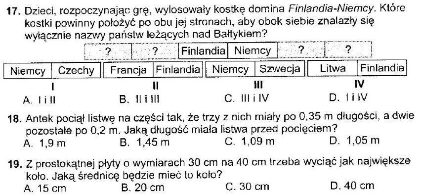 3 kwietnia 2012 test szóstoklasisty CKE. Sprawdźcie wyniki,...