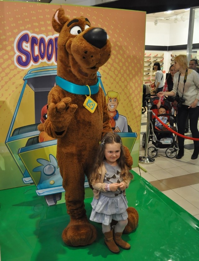 Mikołajki w Focus Mall w Piotrkowie ze Scooby Doo