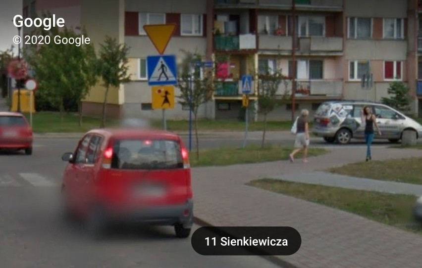 Skrzyżowanie ulicy Konopnickiej i Sienkiewicza