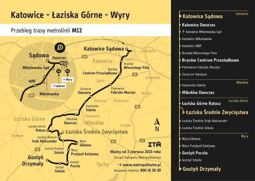 Nowe metrolinie ruszą 3 czerwca. Zobacz kolejne zdjęcia....