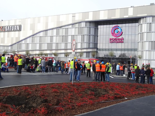 Poznań City Center ewakuowane: To tylko ćwiczenia