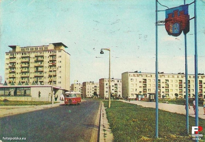 Lata 1960-1975, fragment ulicy Kusocińskiego.