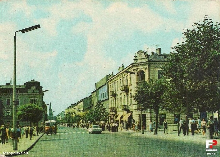 Lata 1960-1975, ulica Żeromskiego w Radomiu.