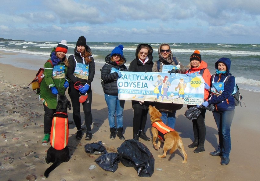 6. etap Bałtyckiej Odysei – akcji, w ramach której wolontariusze z całej Polski maszerują wzdłuż całego polskiego wybrzeża i sprzątają plaże.