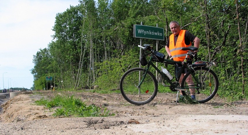 Na pograniczu miasta i gminy Słupsk, gdzie widać przebudowę...