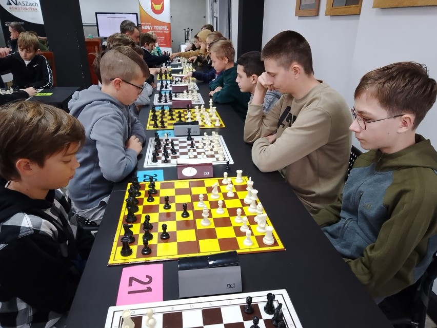 obiegły końca rozgrywki Grand Prix Nowego Tomyśla w szachach. 19.11.2022
