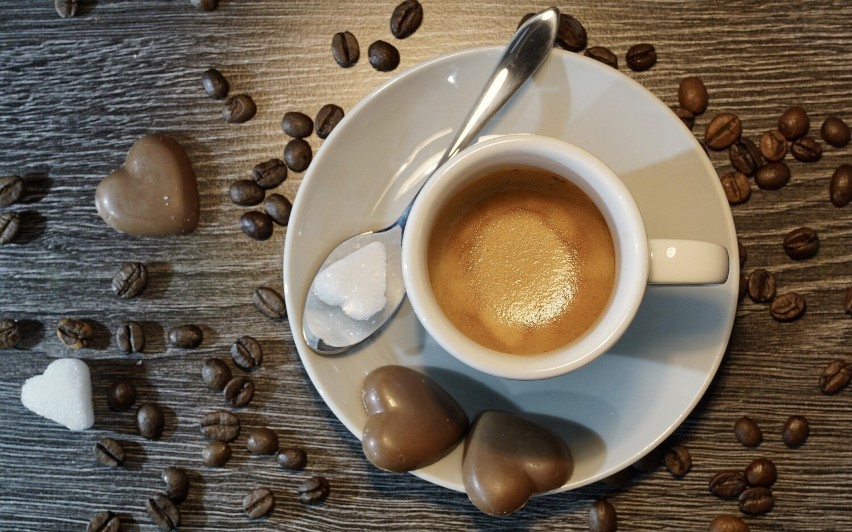 Kawa wspomaga pracę serca oraz układu krwionośnego i...