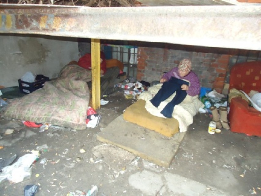 Bezdomni w Elblągu