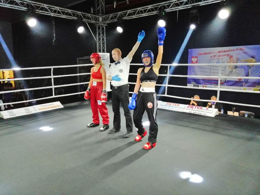 Nicola Kaczmarek udany rok zwieńczyła tytułem młodzieżowej mistrzyni Polski w kickboxingu