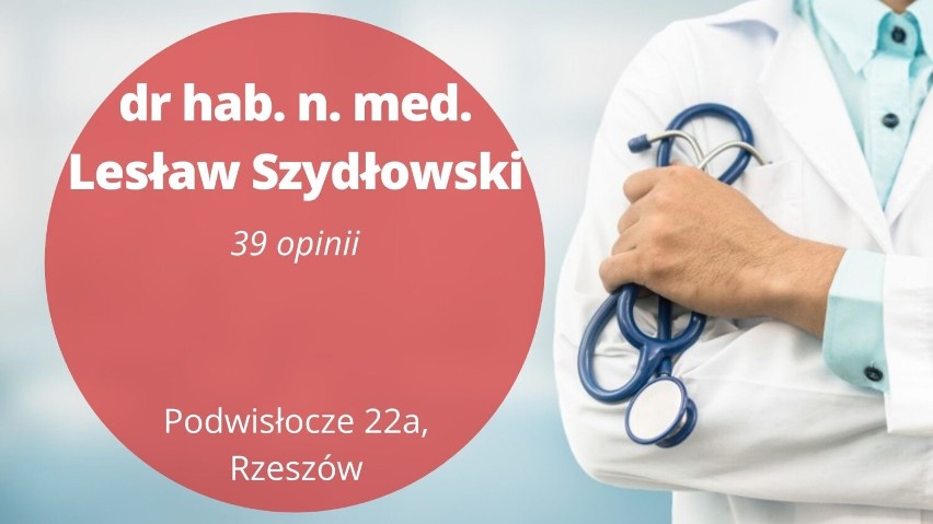 Najlepszy kardiolog w Rzeszowie 2022. Ci lekarze są najlepiej oceniani przez pacjentów. Sprawdź ranking