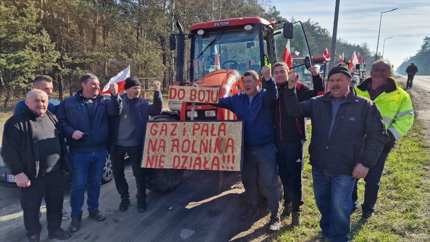 Ogólnopolski protest rolników w Piotrkowie i powiecie...